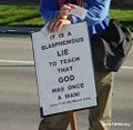Lie to teach God once a man poster.jpg