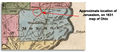 Jerusalem on 1831 map of ohio.jpg